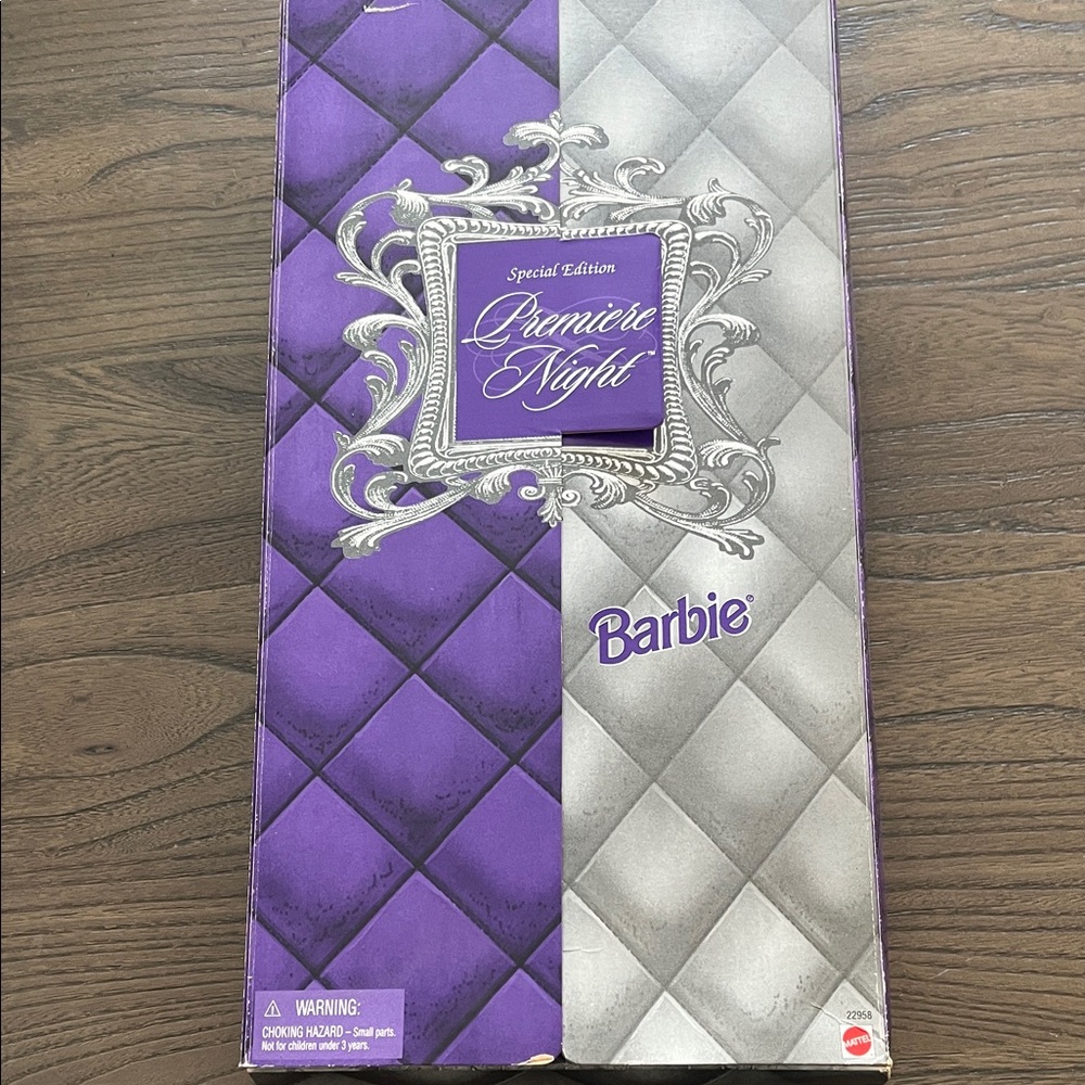 Special Edition Premiere Night Barbie in Purple Gown with Silver Details - Picture 2 of 3